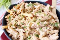 Fiesta Chicken Penne Melt
