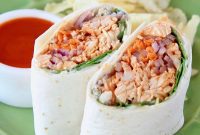 Fiery Buffalo Chicken Roll-Up