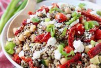 Vibrant Greek Quinoa Toss