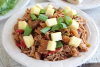 Zesty Slow Cooker Sweet and Sour Pork Tenderloin