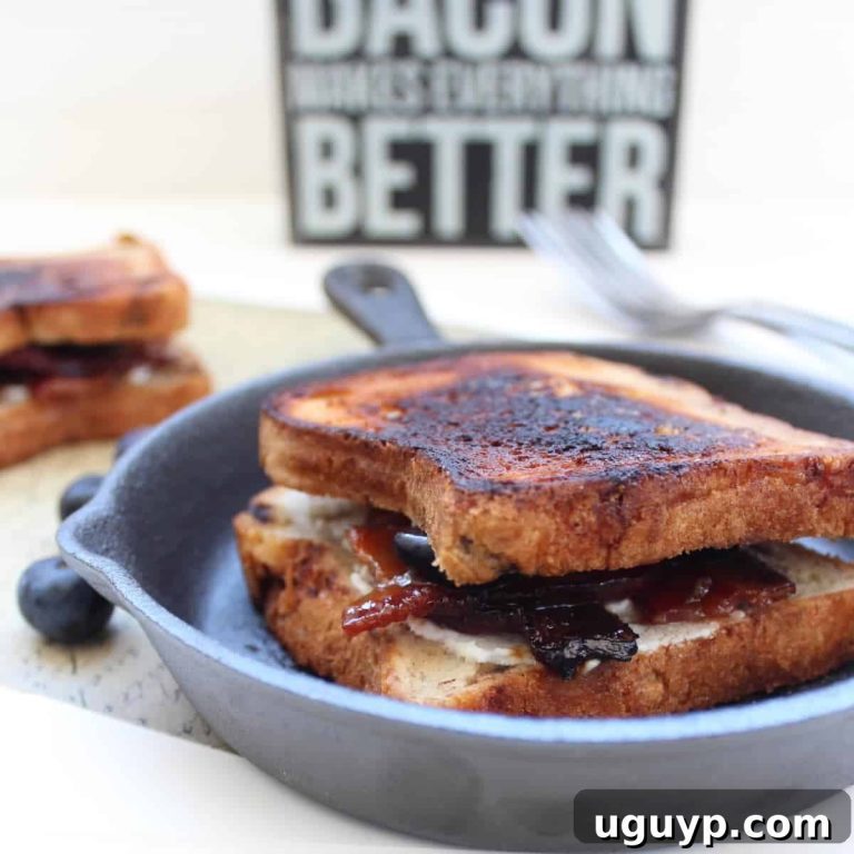 Candied Bacon Blueberry Goat Cheese Melt 11 featured 12932
