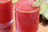 Basil Blossom Strawberry Daiquiri