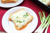 Ultimate Buffalo Chicken Alfredo Lasagna
