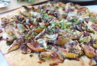 Honey Fig and Bacon Brussel Sprouts Pizza