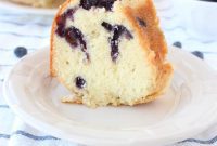 Almond Blueberry Bliss Pound Cake