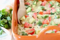 Fiesta Chicken Enchilada Bake