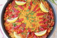 Hearty Spanish Chicken and Chorizo Paella