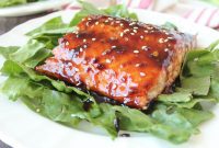 Korean BBQ Glazed Salmon