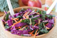 Crisp Apple Kale Slaw