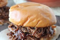 Fall-Apart Smoky Brisket Sandwich
