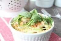 Creamy Caesar Chicken Pasta Cups