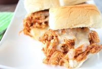 Sweet and Smoky Chipotle Pulled Chicken Sliders