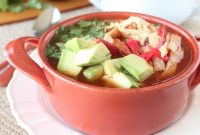 Smoky Chipotle Chicken Tortilla Soup