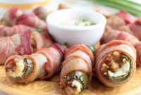 Spicy Cream Cheese Jalapeno Poppers
