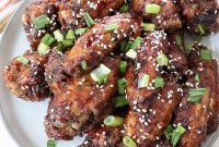 Spicy-Sweet General Tso Wings