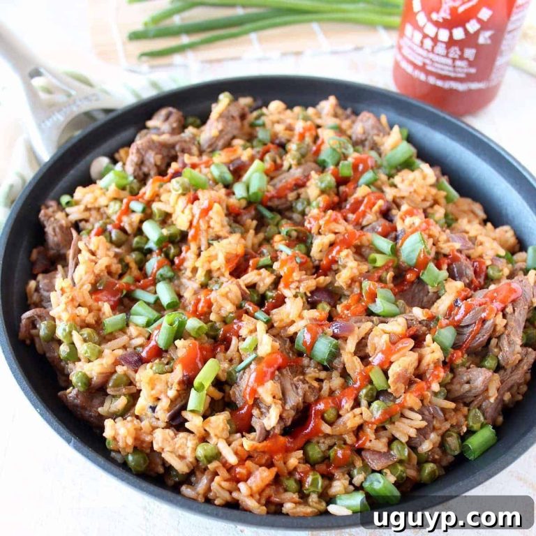 Fiery Sriracha Steak Fried Rice 81 featured 19927