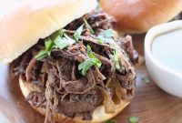 Slow Cooked Coffee Guinness Brisket