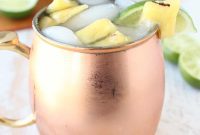 Flame-Kissed Pineapple Mule