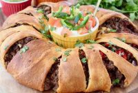 Savory Taco Wreath