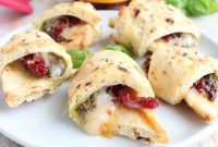 Naan Pizza Pinwheels