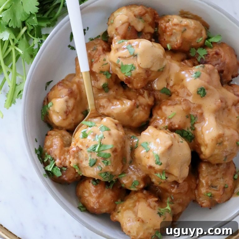 Fragrant Thai Turkey Meatballs in a Rich Peanut Sauce 15 featured 22836