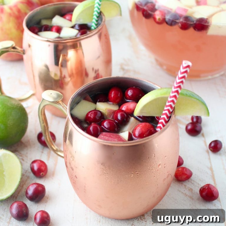 Spiced Cranberry Apple Moscow Mule Punch 52 featured 23293