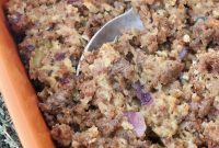 Gourmet Sausage Stuffing