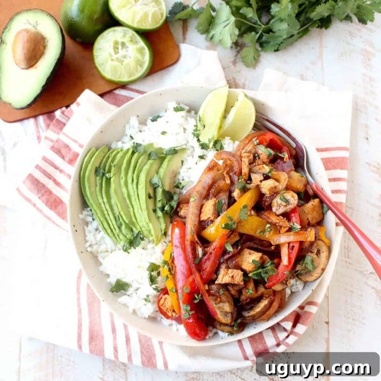 Zesty Turkey Fajita Power Bowl 44 featured 23362