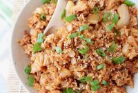 Spicy Kimchi Fried Rice
