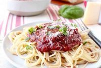 Flavorful 29-Minute Spaghetti Sauce