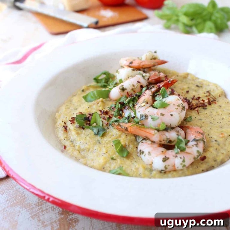 Quick Italian Shrimp and Creamy Polenta 11 featured 24391