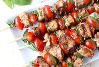 Caprese Chicken Skewers