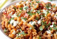 Effortless Greek Skillet Pasta