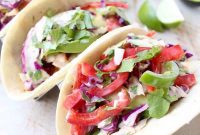 Blackened Mahi Tacos with a Cilantro Jalapeno Kick