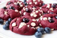 Ruby Red Chocolate Chip Dream Cookies