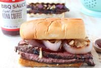 Smoky Coffee-Spiced Grilled Steak Sandwich