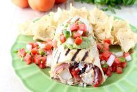 Char-Grilled Fajita Chicken Burritos