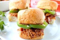 Aloha Slow Cooker Chicken Sliders