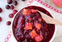 Chipotle Kissed Mango Cranberry Compote