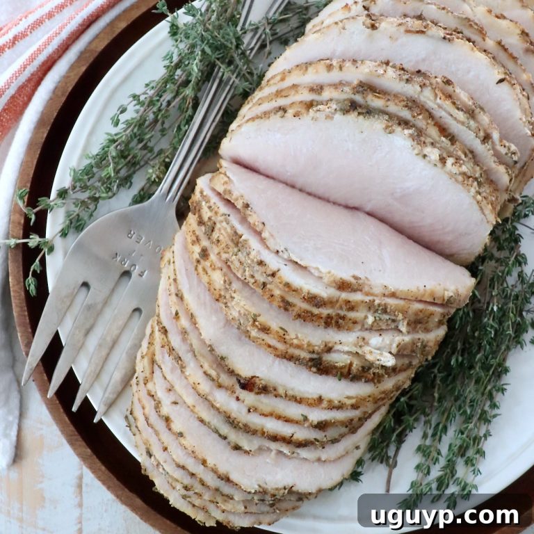 Perfectly Tender Sous Vide Turkey Breast 74 featured 26560