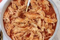 Shredded Instant Pot Buffalo Chicken