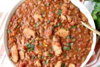 Instant Pot Hearty Chicken Tikka Masala with Lentils