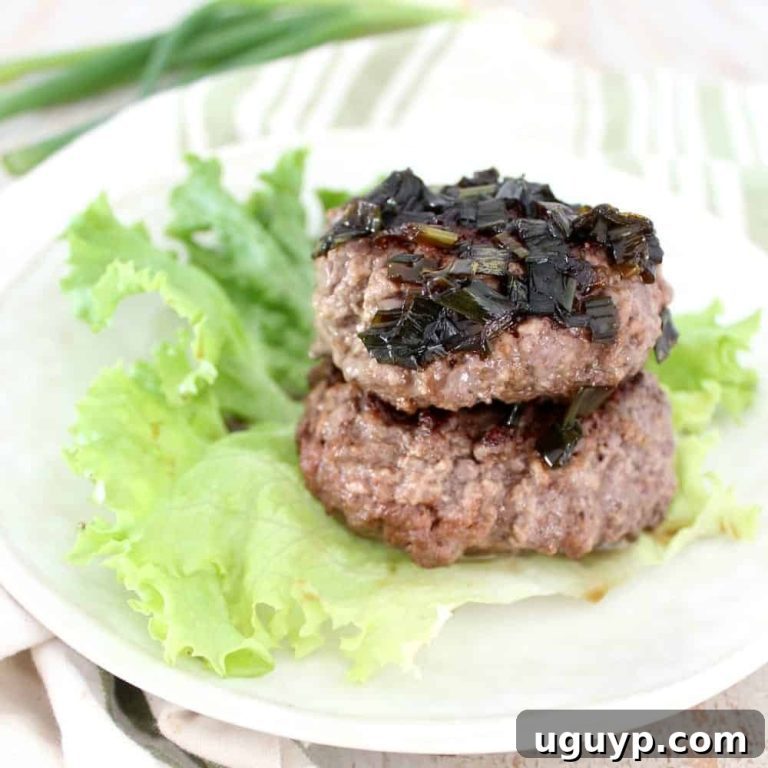 Whole30 Sesame Scallion Burgers 1 featured 27286