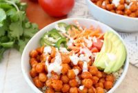 Plant-Powered Buffalo Chickpea Bowl
