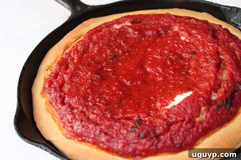 Rustic Chunky Tomato Deep Dish 11 featured 2804
