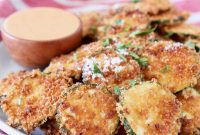 Kicked-Up Zucchini Crisps