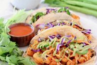 Tangy Buffalo Cauliflower Tacos