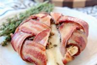 Decadent Bacon-Wrapped Herb Brie