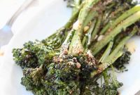 Perfect Garlic Parmesan Roasted Broccolini