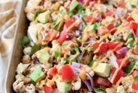 Roasted Cauliflower Nachos